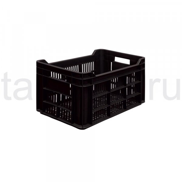 Ящик L 50см W 30см H 26 Тара 112 черный