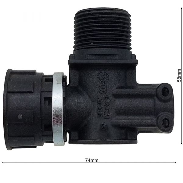 Соединение 3/4"F - 3/4"M
