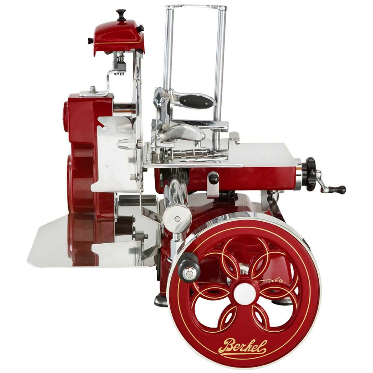 Слайсер механический настольный BERKEL FLYWHEEL (VOLANO) TRIBUTE RED