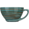 Чашка чайная Скандинавия 250мл керамика голуб./коричнев.