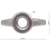 Гайка-барашек М4 нерж. (ГОСТ 3032-76) ROBOLABS 25992