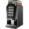 Кофемашина-суперавтомат, 1 группа, 1 кофемолка, черная, бутыль/водопровод, 1 контейнер для зерен, 2 контейнера д/порошк., 1 миксер