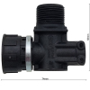 Соединение 3/4"F - 3/4"M