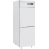 Шкаф холодильный, GN2/1,  700л, 2 двери глухие, 4 полки, ножки, 0/+6С, дин.охл., белый, R290