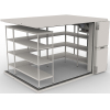 Камера морозильная замковая и Шип-Паз HAPPYCHEF FR R/L 18/27 S/S+SHELVING